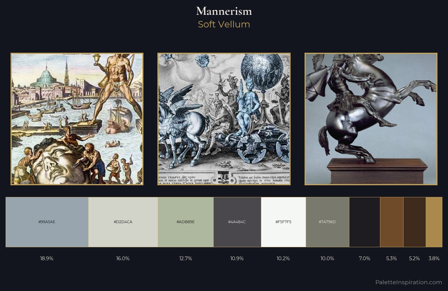 Mannerism Palette 3 — Soft Vellum