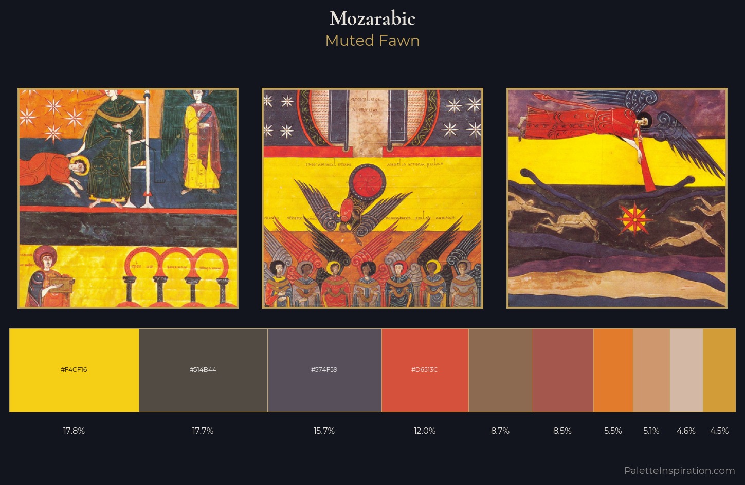 Mozarabic Palette 5 — Muted Fawn
