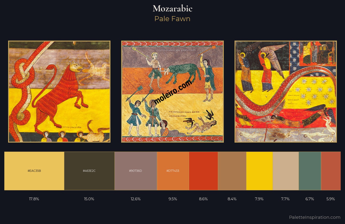 Mozarabic Palette 6 — Pale Fawn