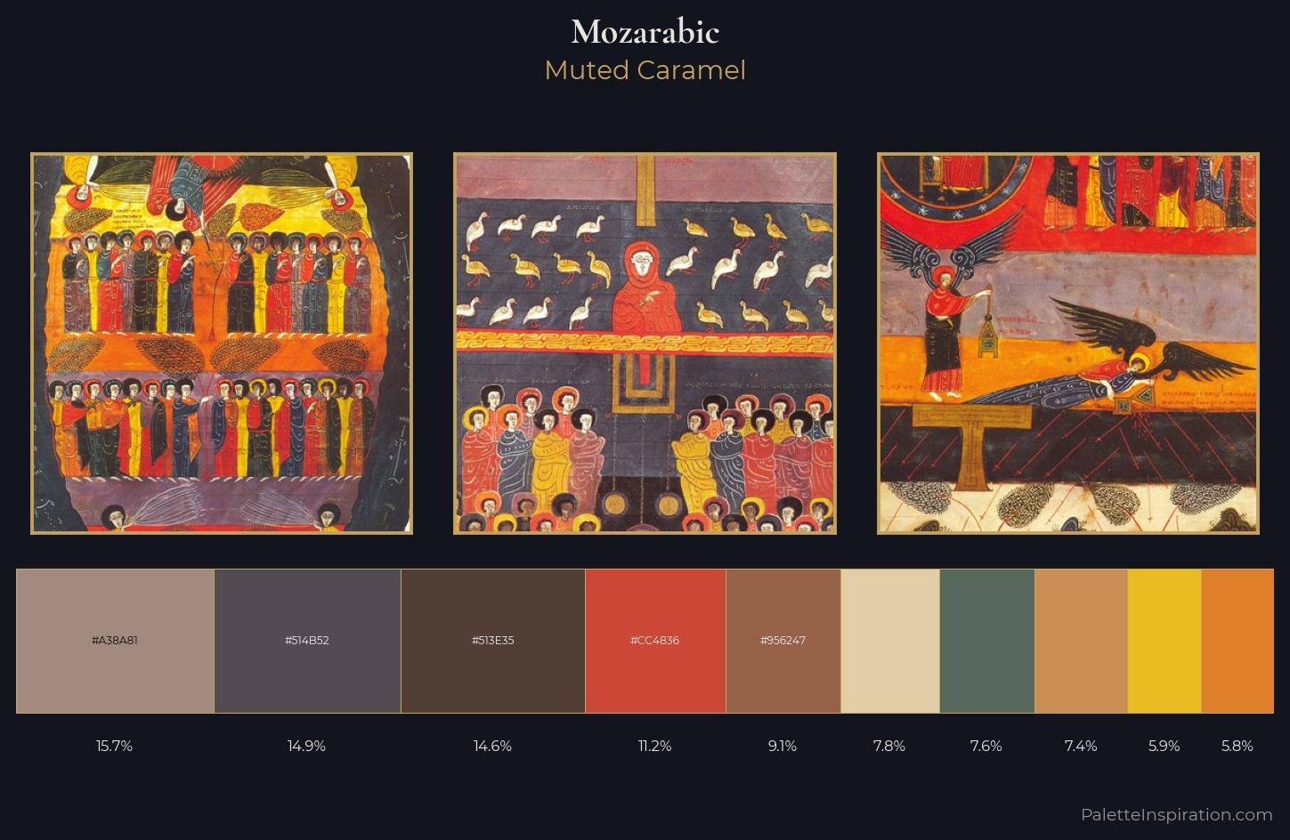 Mozarabic Palette 8 — Muted Caramel