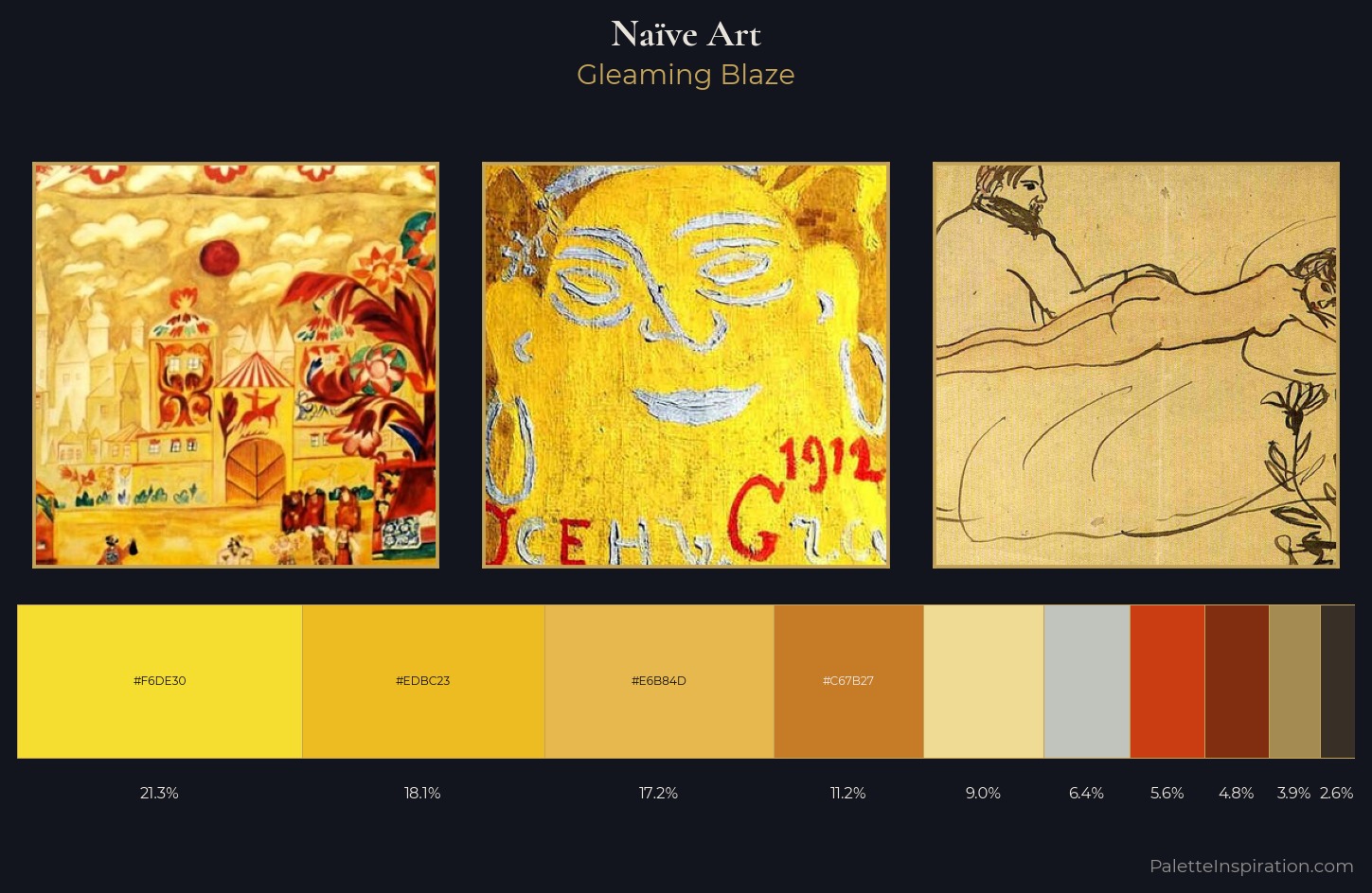 Naïve Art Palette 2 - Gleaming Blaze
