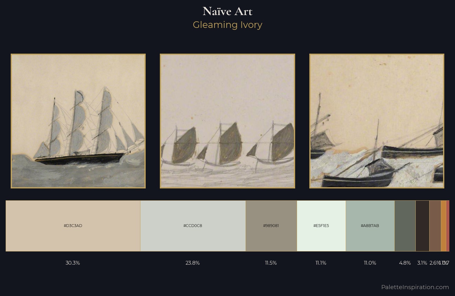 Naïve Art Palette 3 - Gleaming Ivory