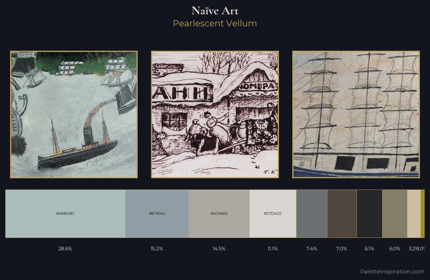 Naïve Art Palette 5 - Pearlescent Vellum