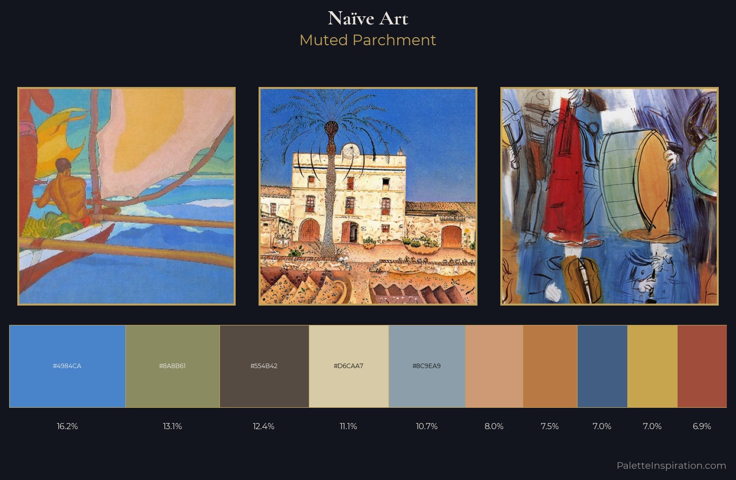 Naïve Art Palette 6 - Muted Parchment
