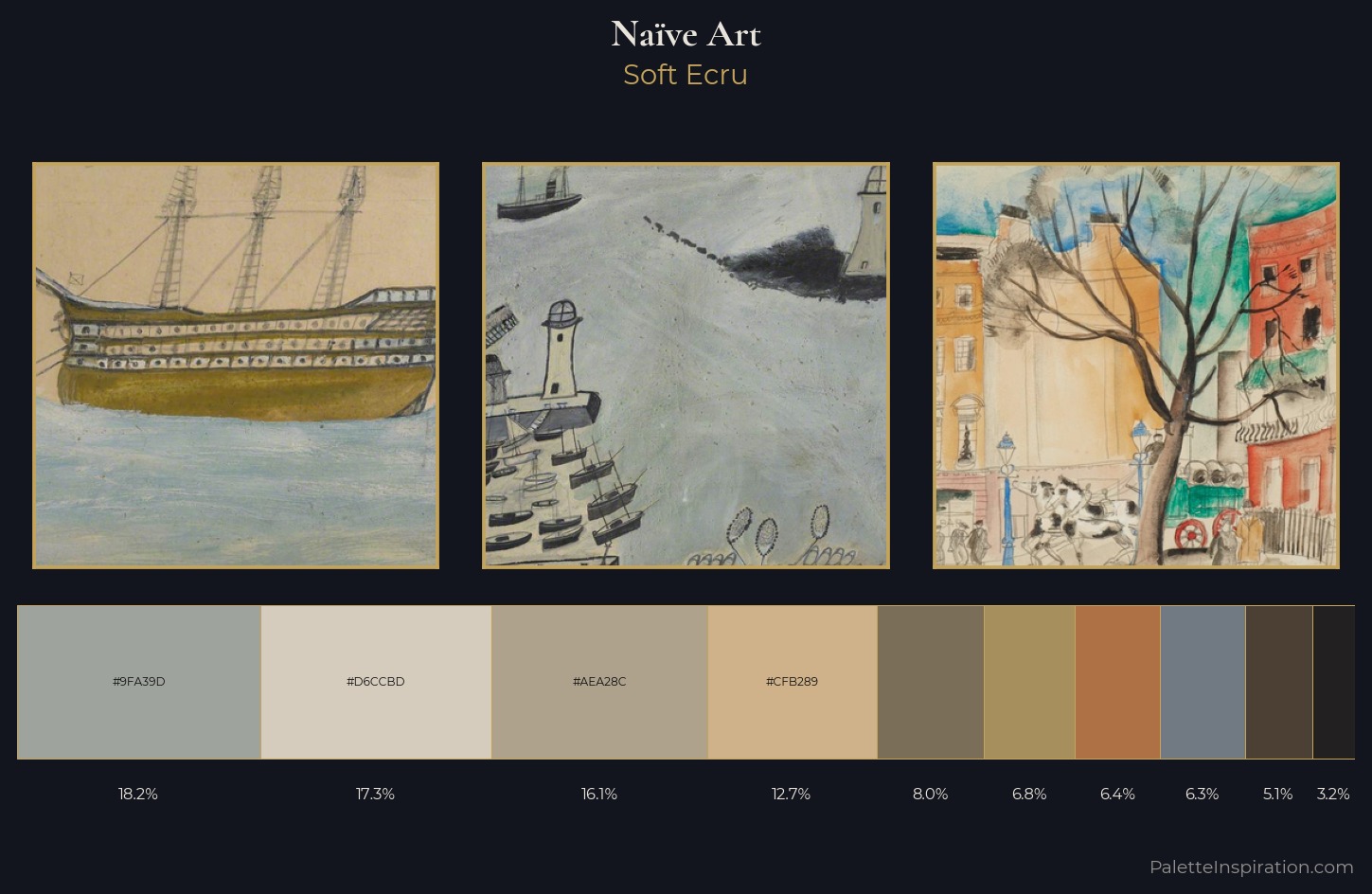 Naïve Art Palette 9 - Soft Ecru