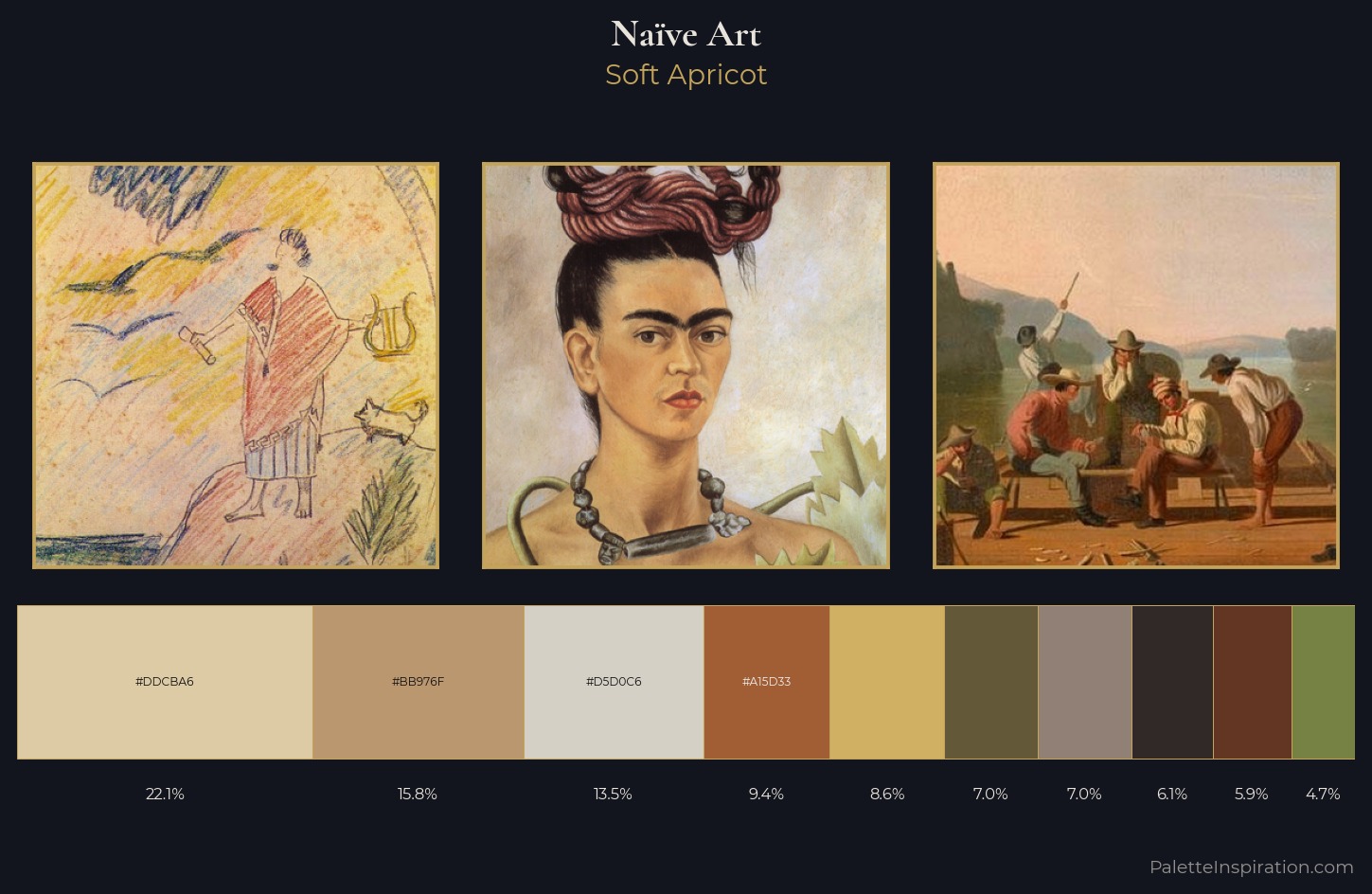 Naïve Art Palette 10 - Soft Apricot