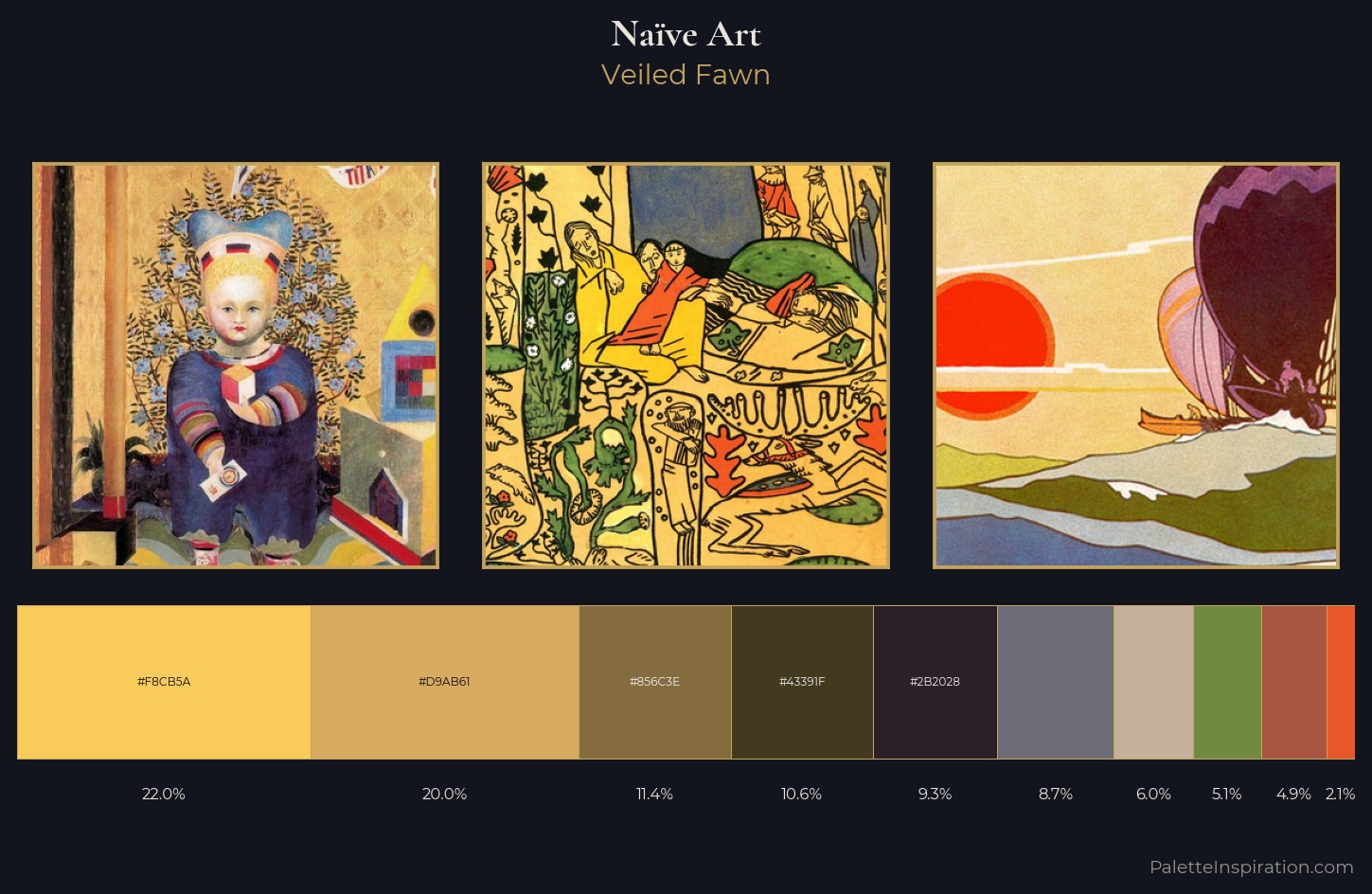 Naïve Art Palette 14 - Veiled Fawn