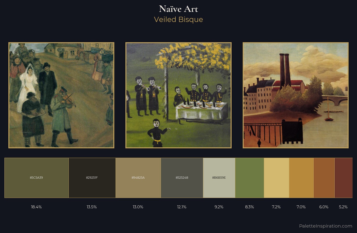 Naïve Art Palette 20 - Veiled Bisque
