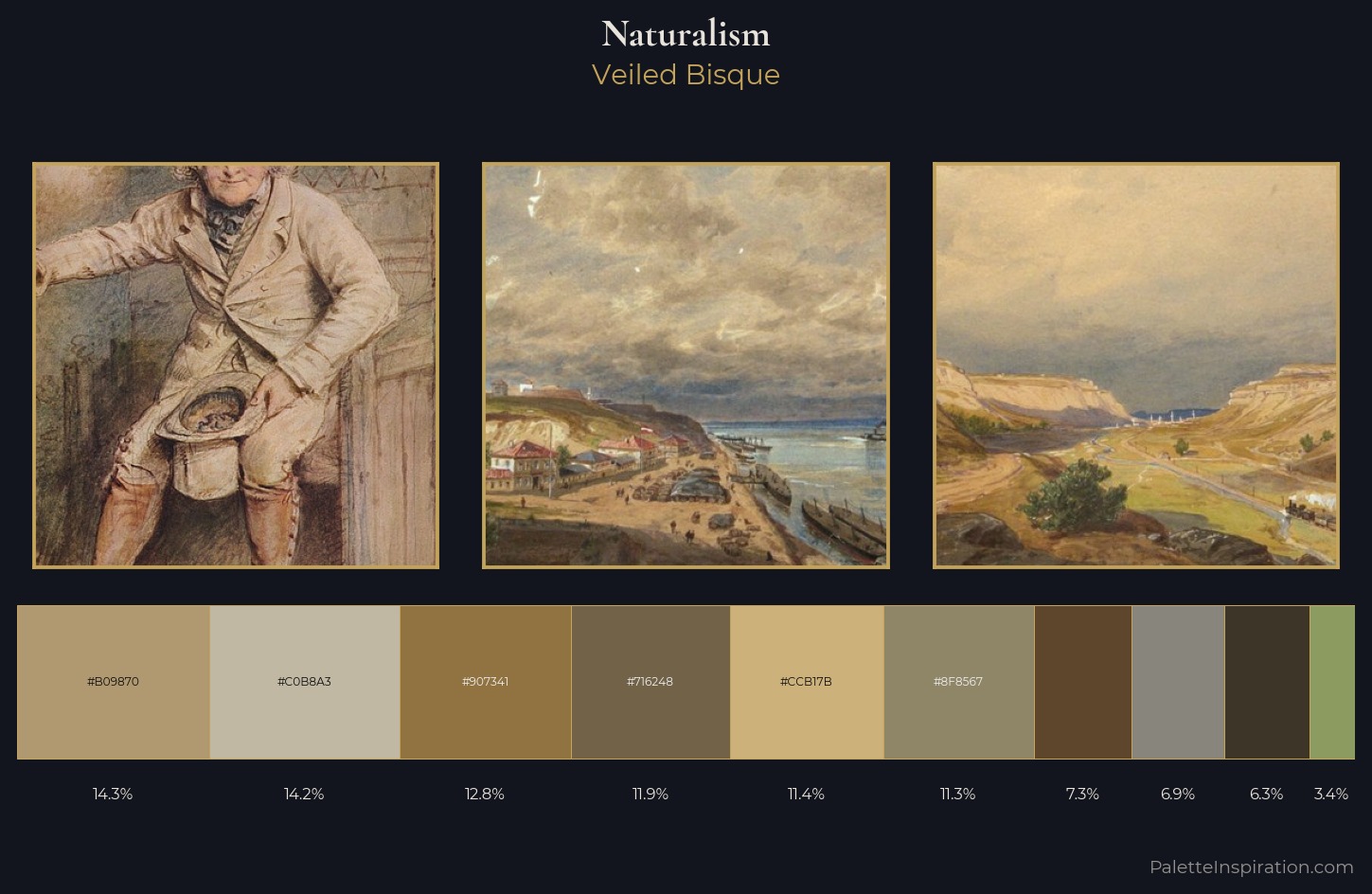 Naturalism Palette 7 — Veiled Bisque