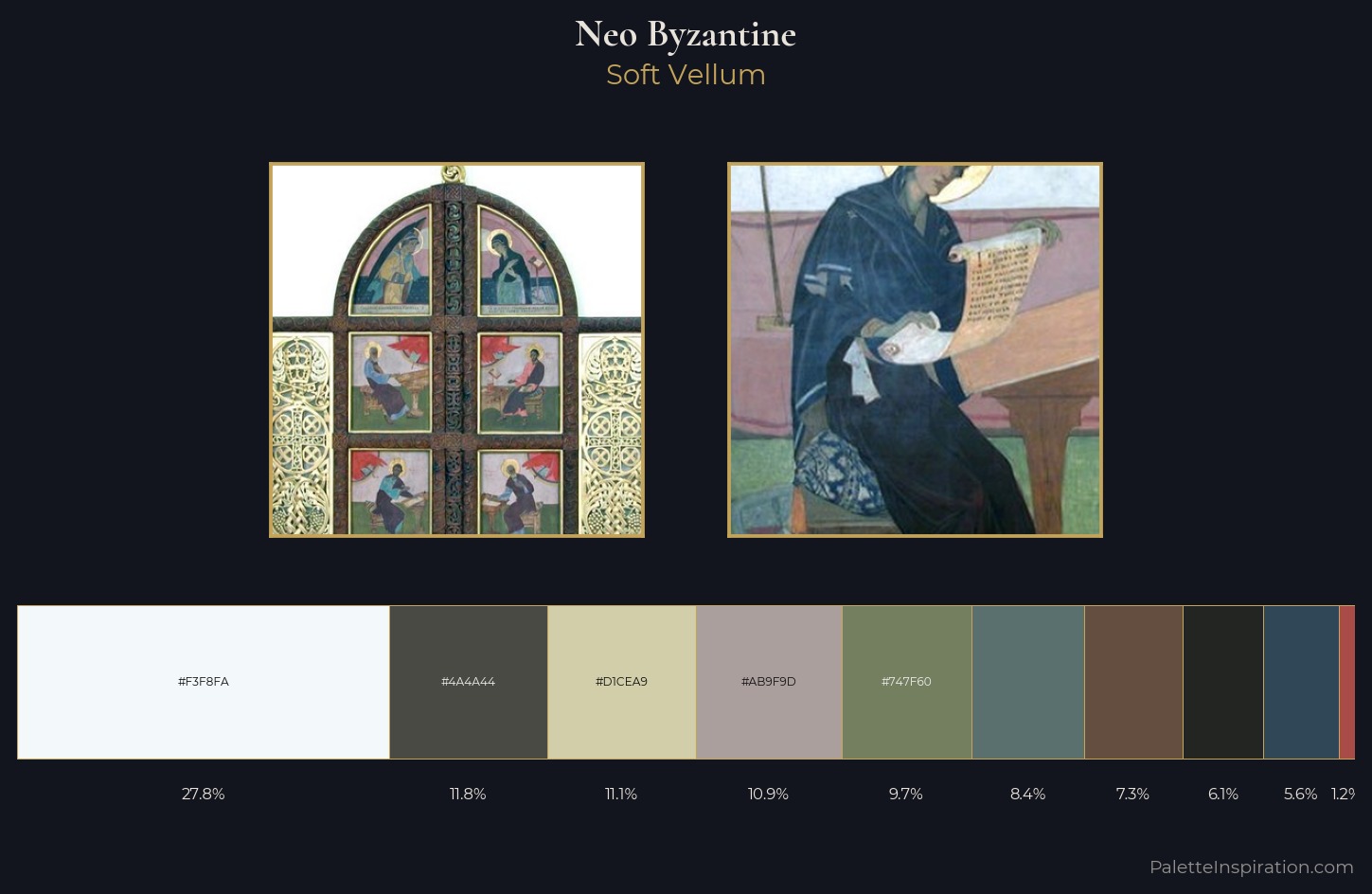 Neo-Byzantine Palette 4 — Soft Vellum