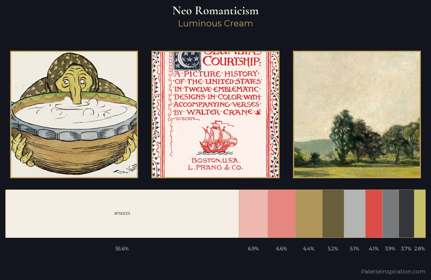 Neo-Romanticism Palette 4 — Luminous Cream
