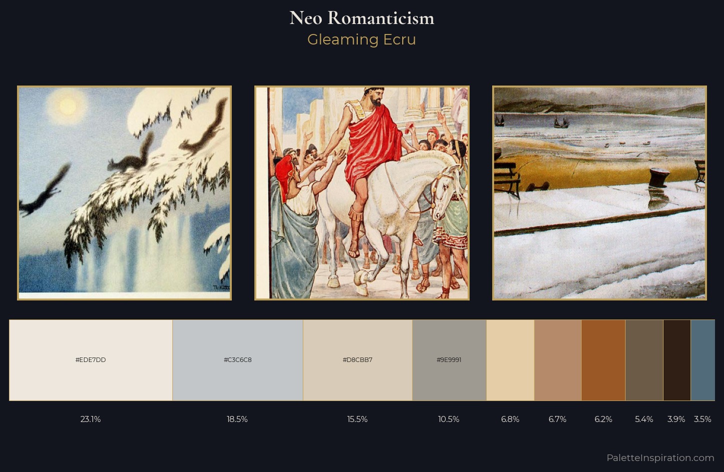 Neo-Romanticism Palette 5 — Gleaming Ecru