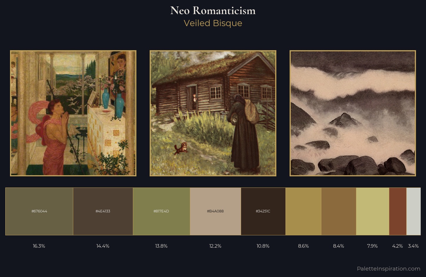 Neo-Romanticism Palette 11 — Veiled Bisque