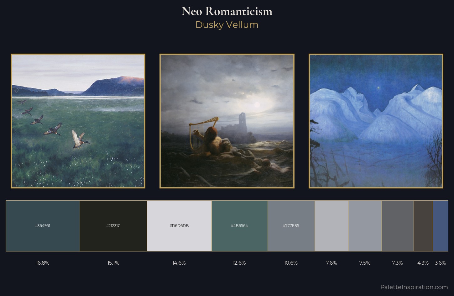 Neo-Romanticism Palette 14 — Dusky Vellum