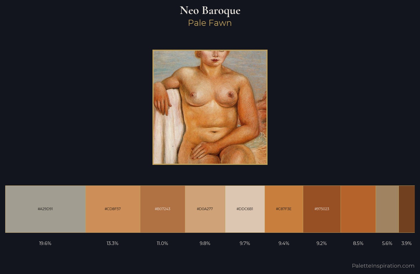 Neo-baroque Color Palette