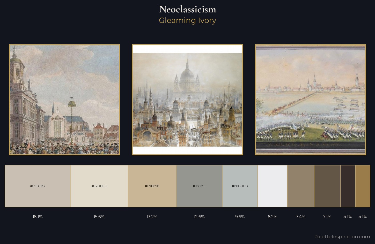 Neoclassicism Palette 2 — Gleaming Ivory