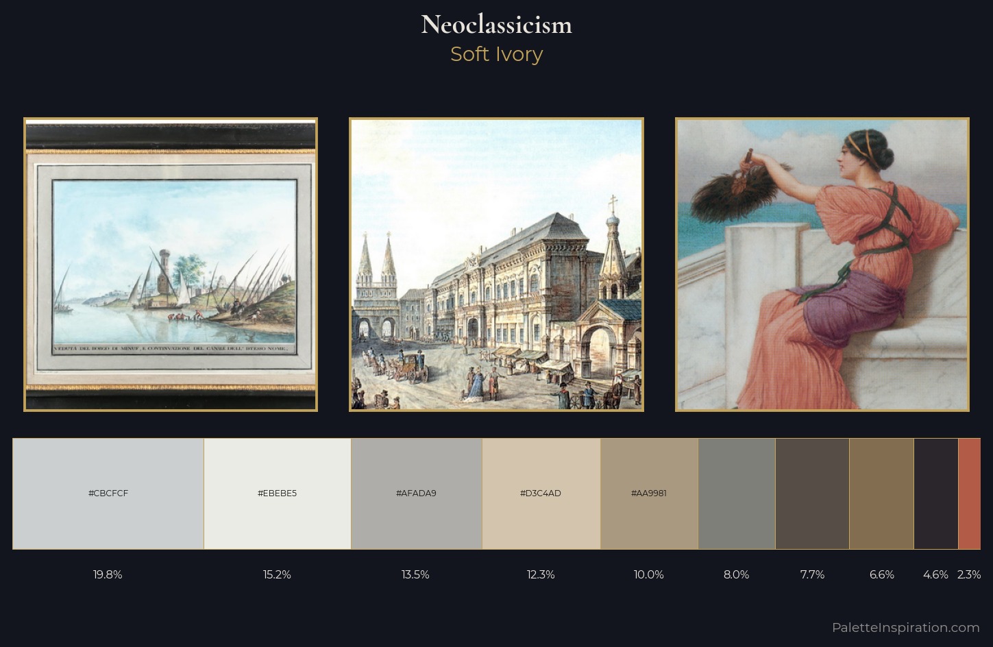Neoclassicism Palette 8 — Soft Ivory
