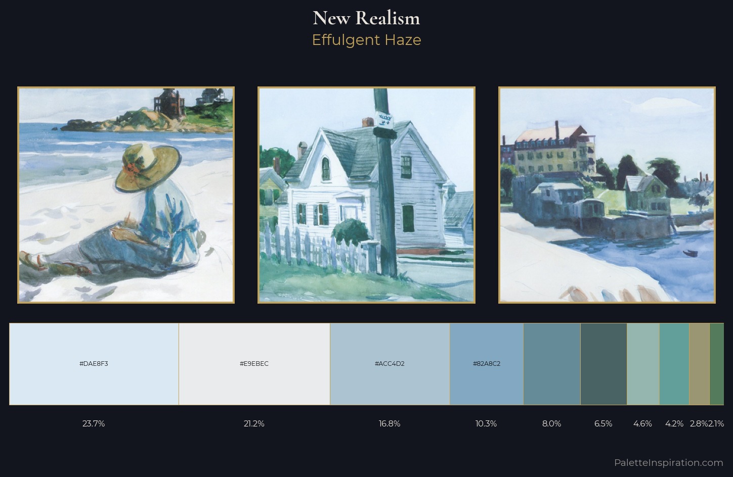 New Realism Color Palette