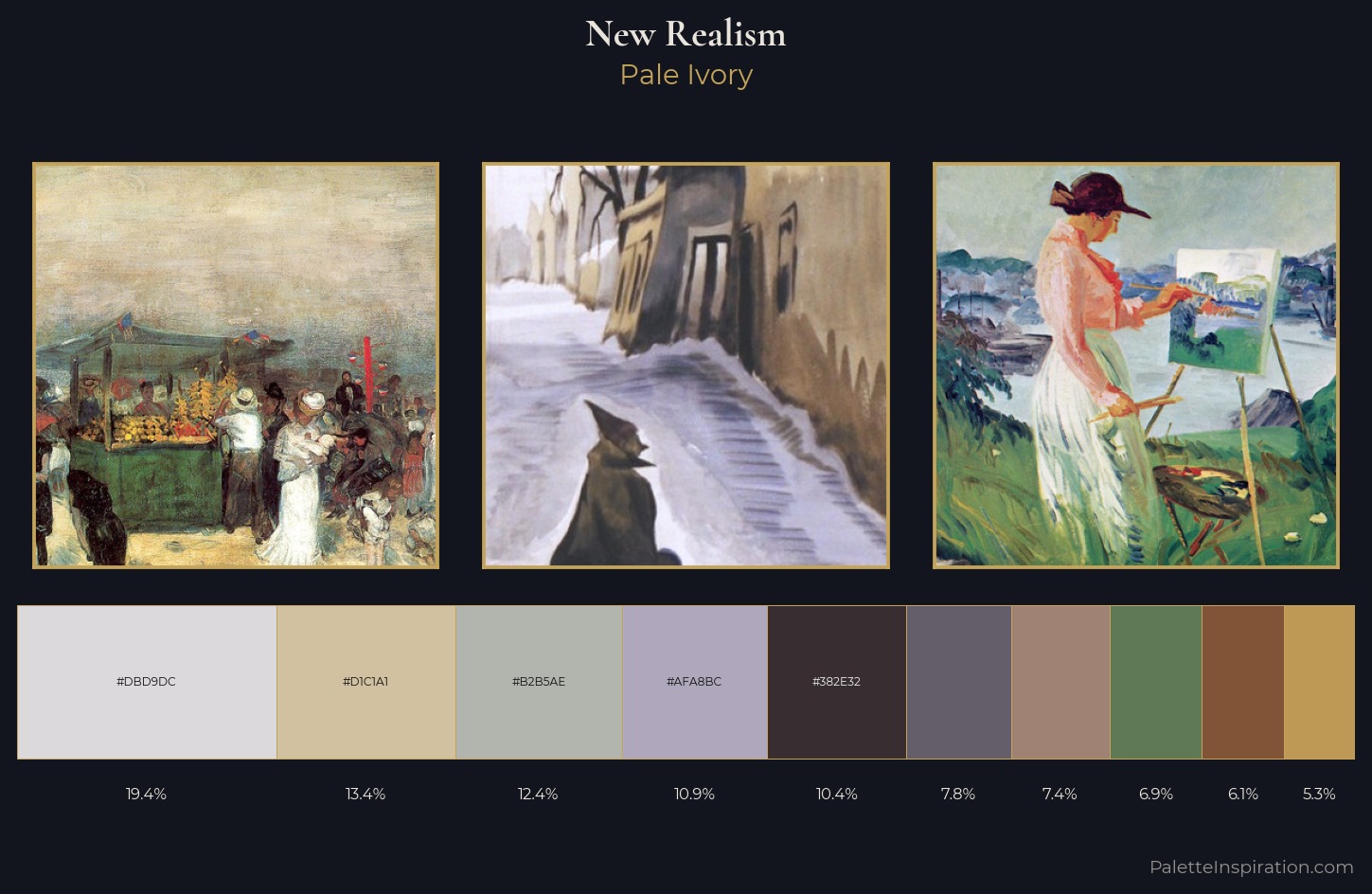 New Realism Palette 3 — Pale Ivory