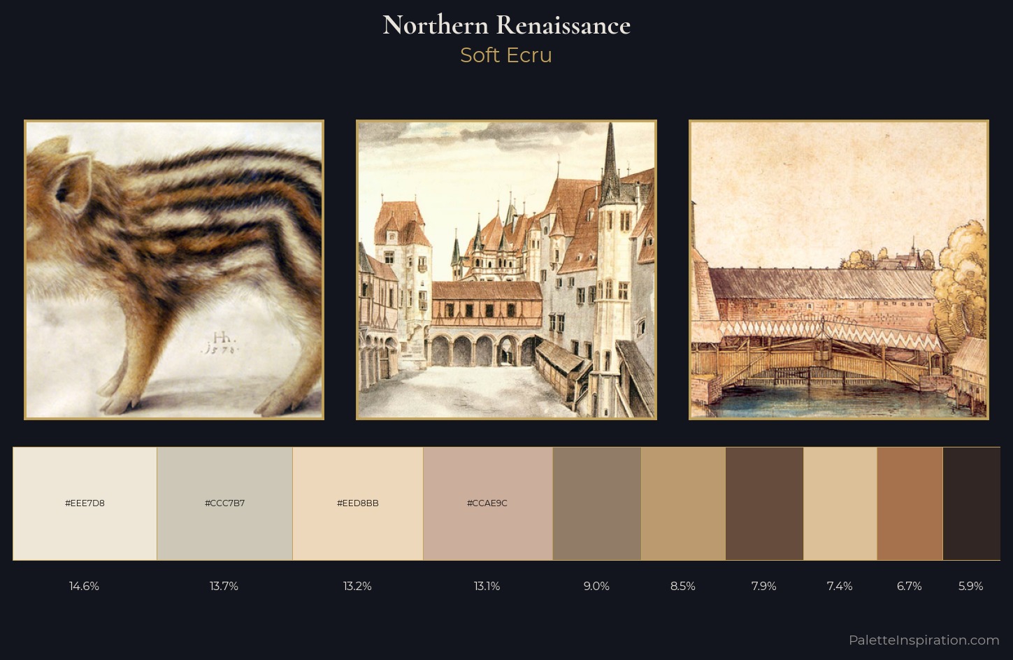 Northern Renaissance Palette 2 — Soft Ecru
