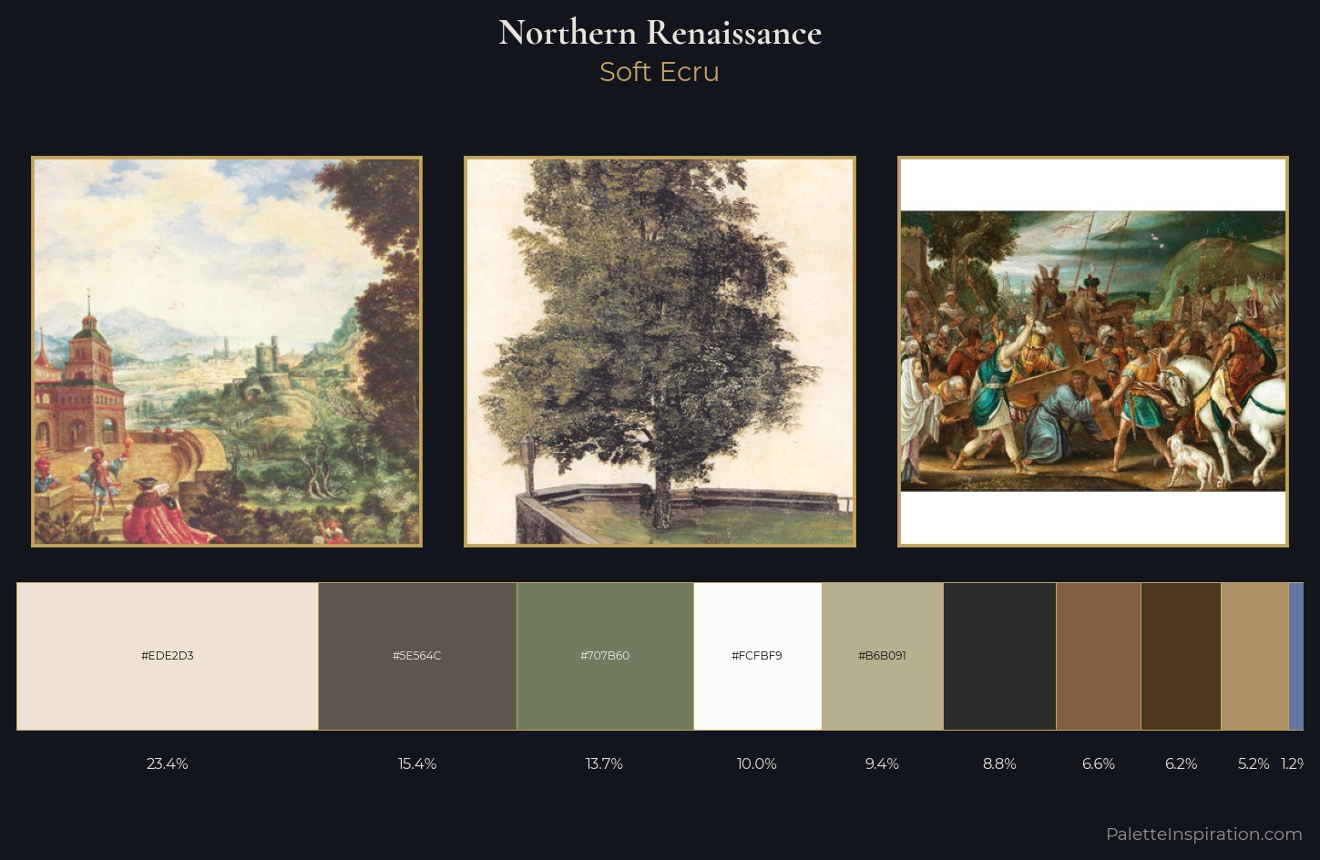 Northern Renaissance Palette 6 — Soft Ecru