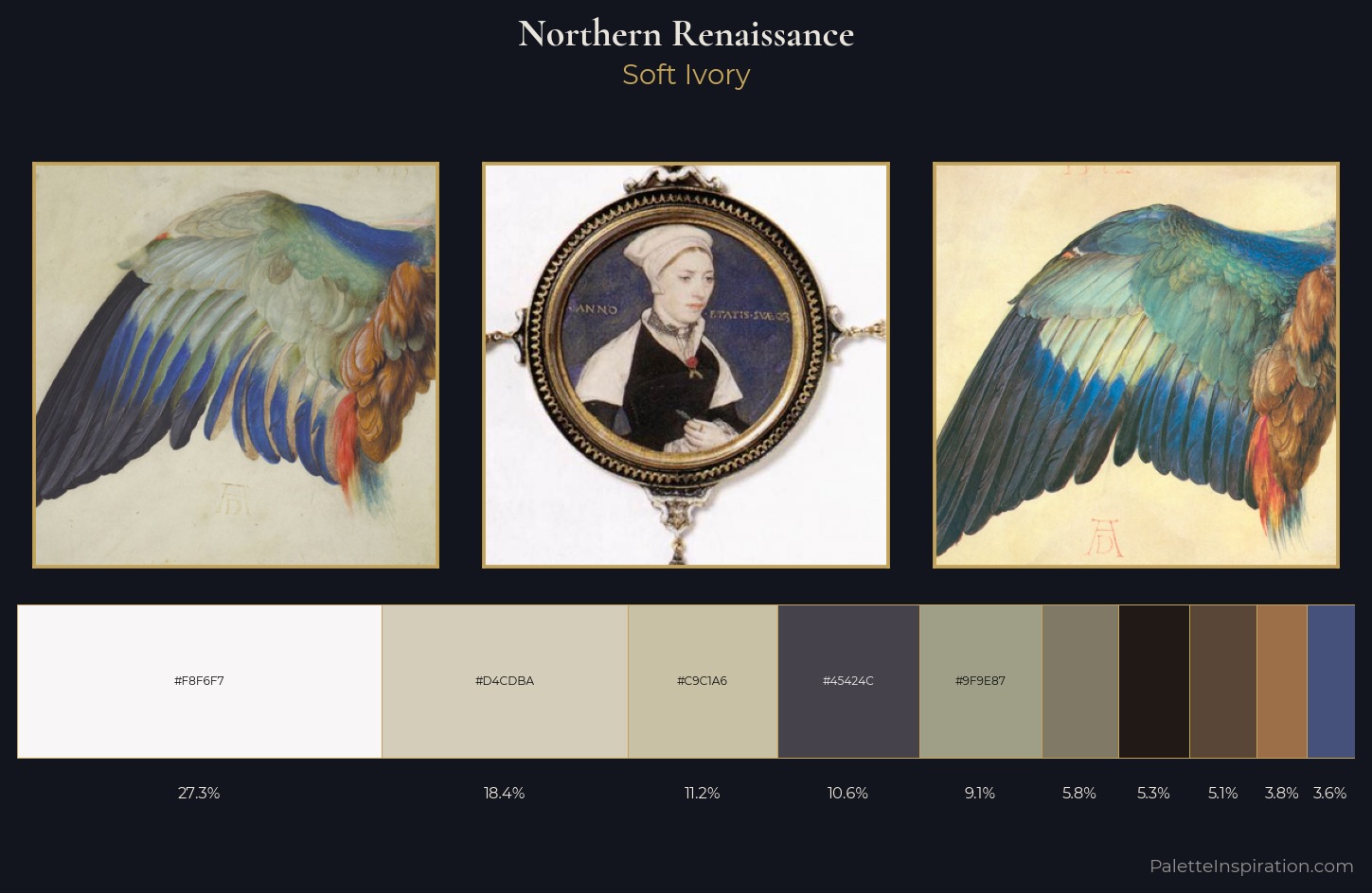 Northern Renaissance Palette 8 — Soft Ivory