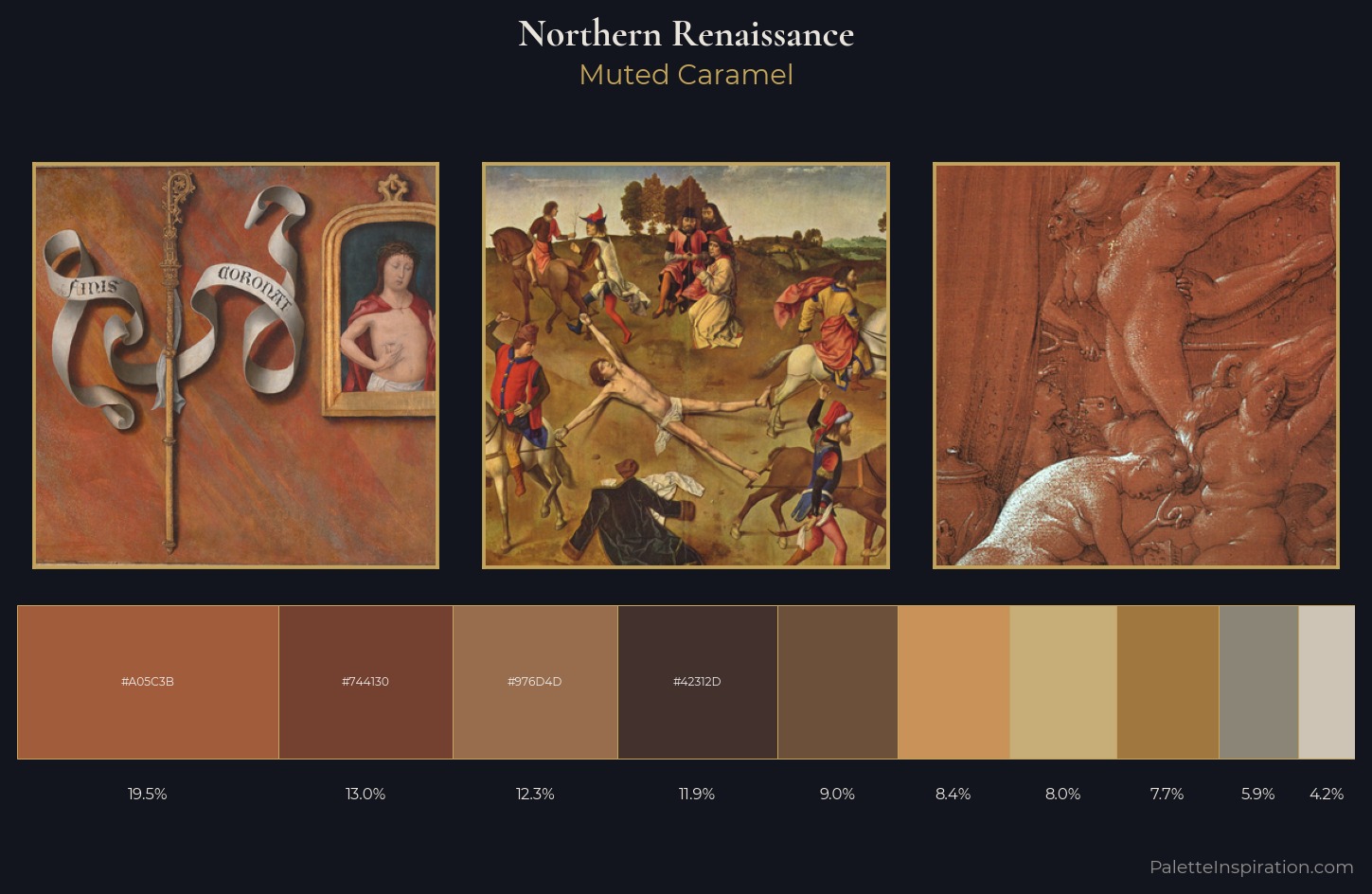 Northern Renaissance Palette 12 — Muted Caramel