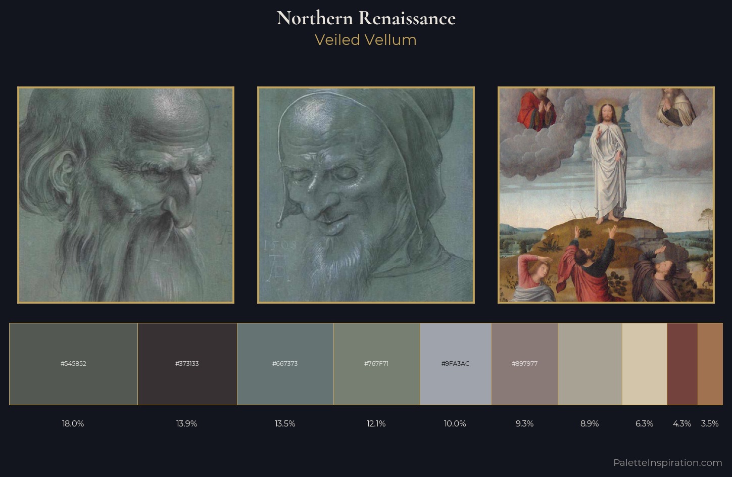 Northern Renaissance Palette 13 — Veiled Vellum