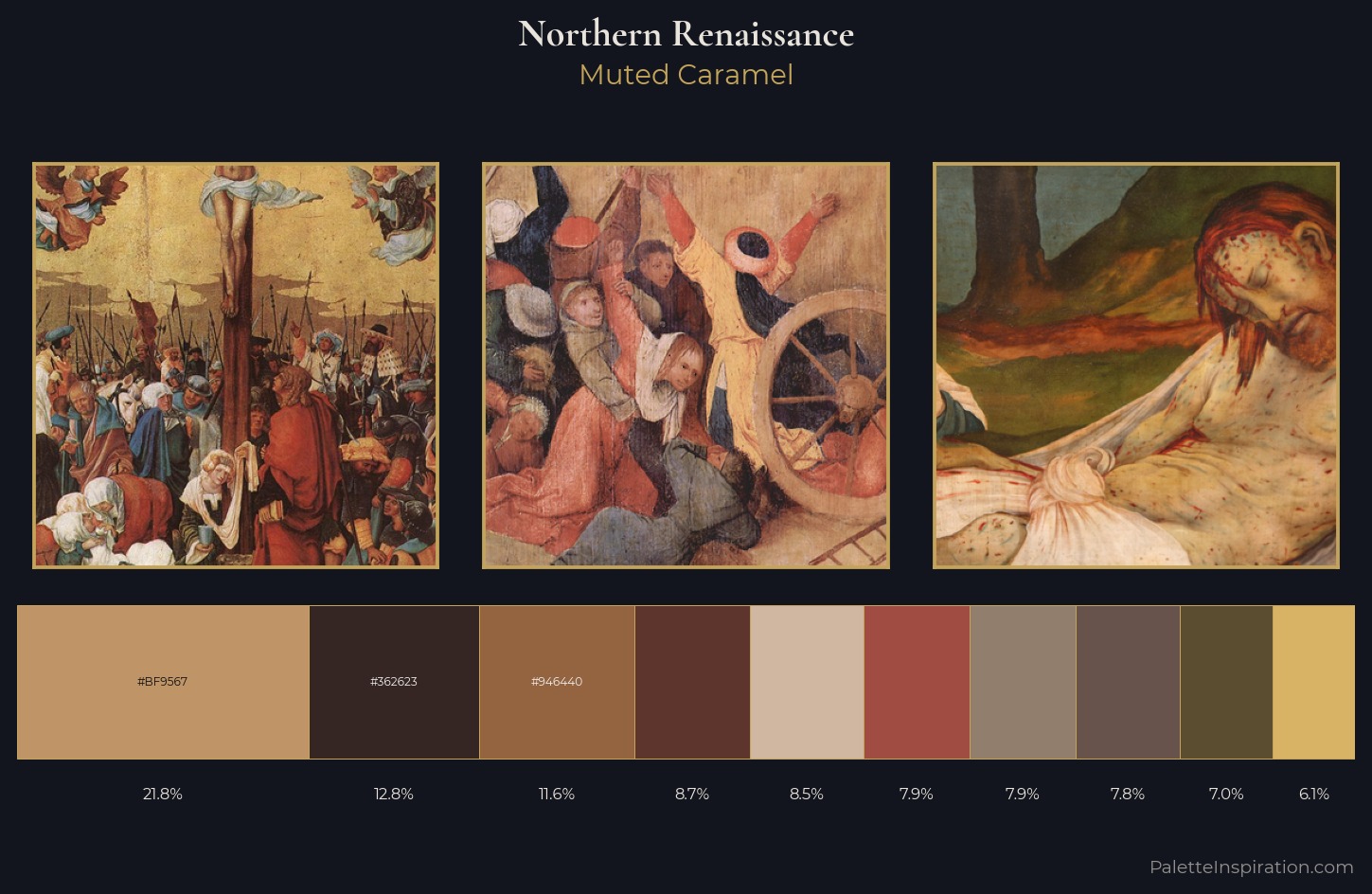 Northern Renaissance Palette 26 — Muted Caramel