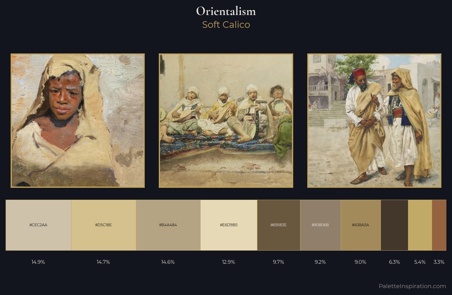Orientalism Palette 2 — Soft Calico