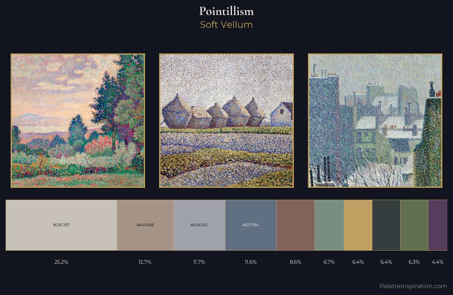 Pointillism Palette 16 — Soft Vellum