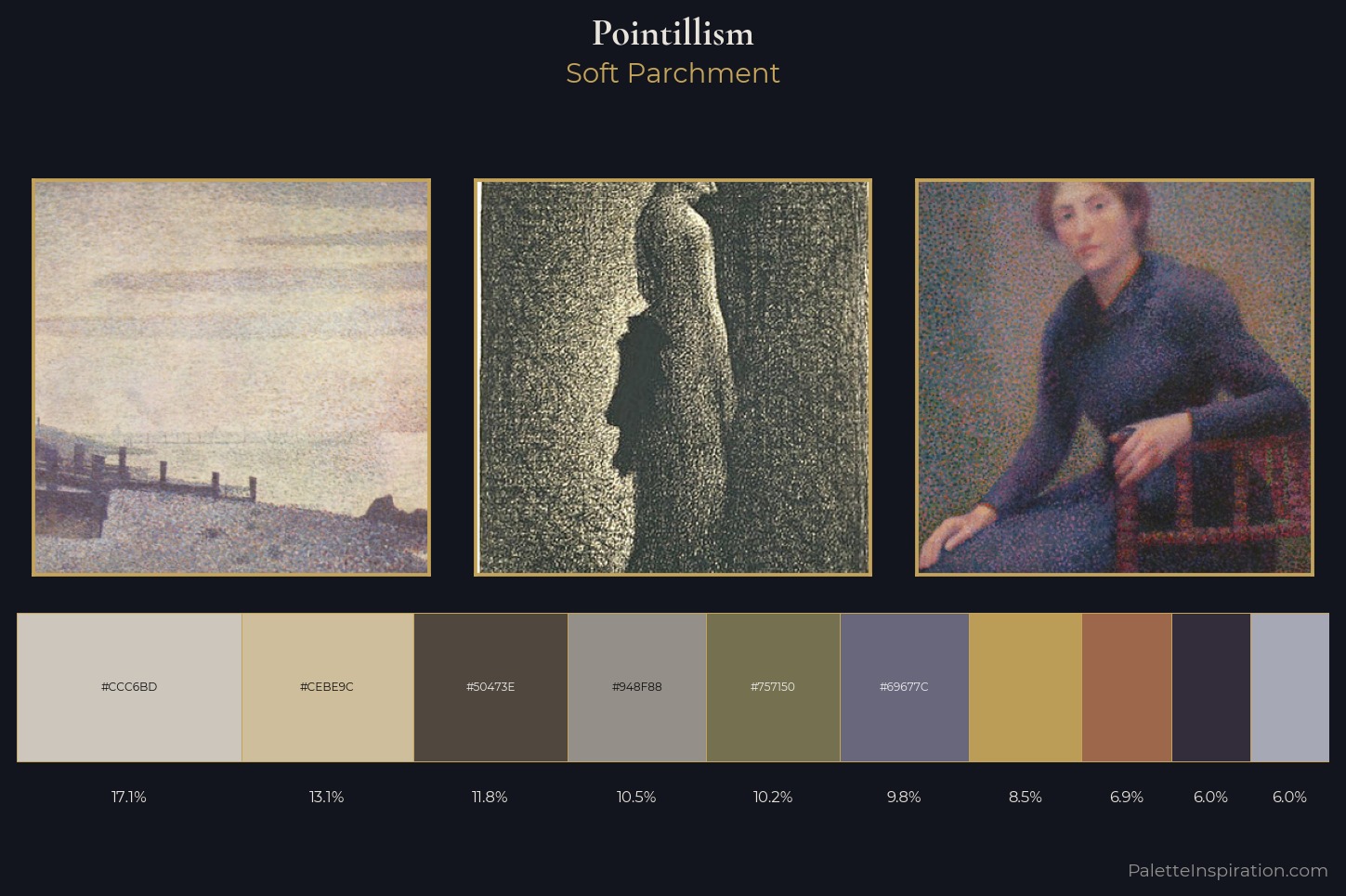 Pointillism Master Palette — Soft Parchment