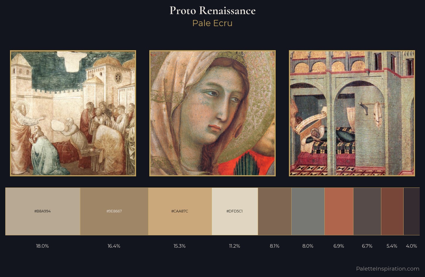 Proto Renaissance Palette 4 — Pale Ecru