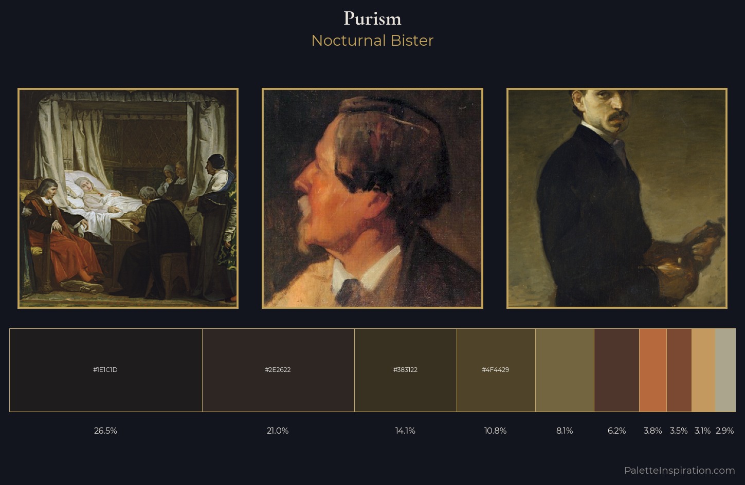 Purism Palette 7 — Nocturnal Bister