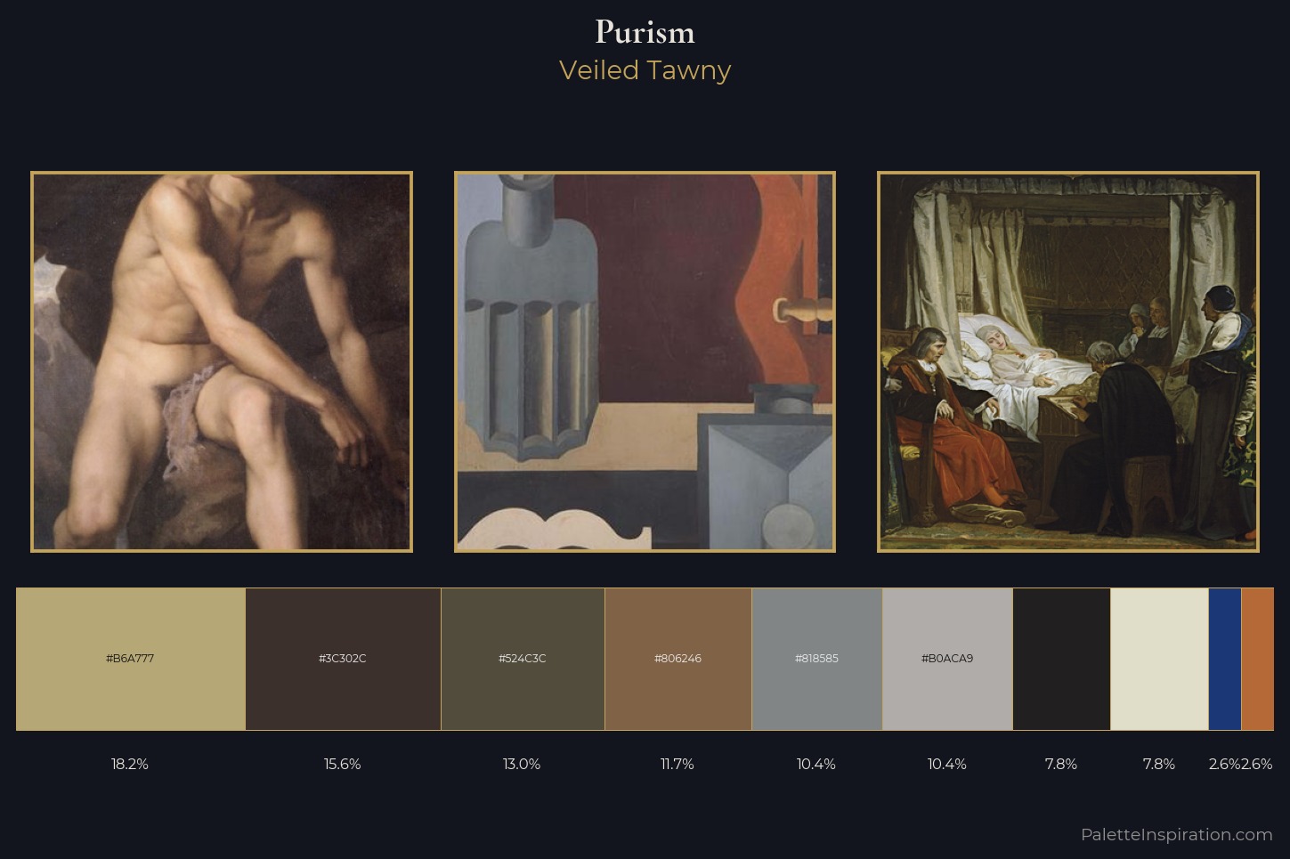 Purism Master Palette — Veiled Tawny
