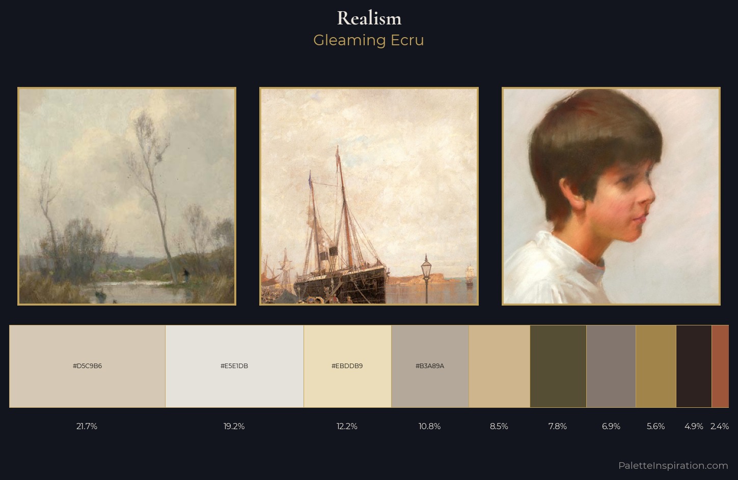Realism Palette 3 — Gleaming Ecru