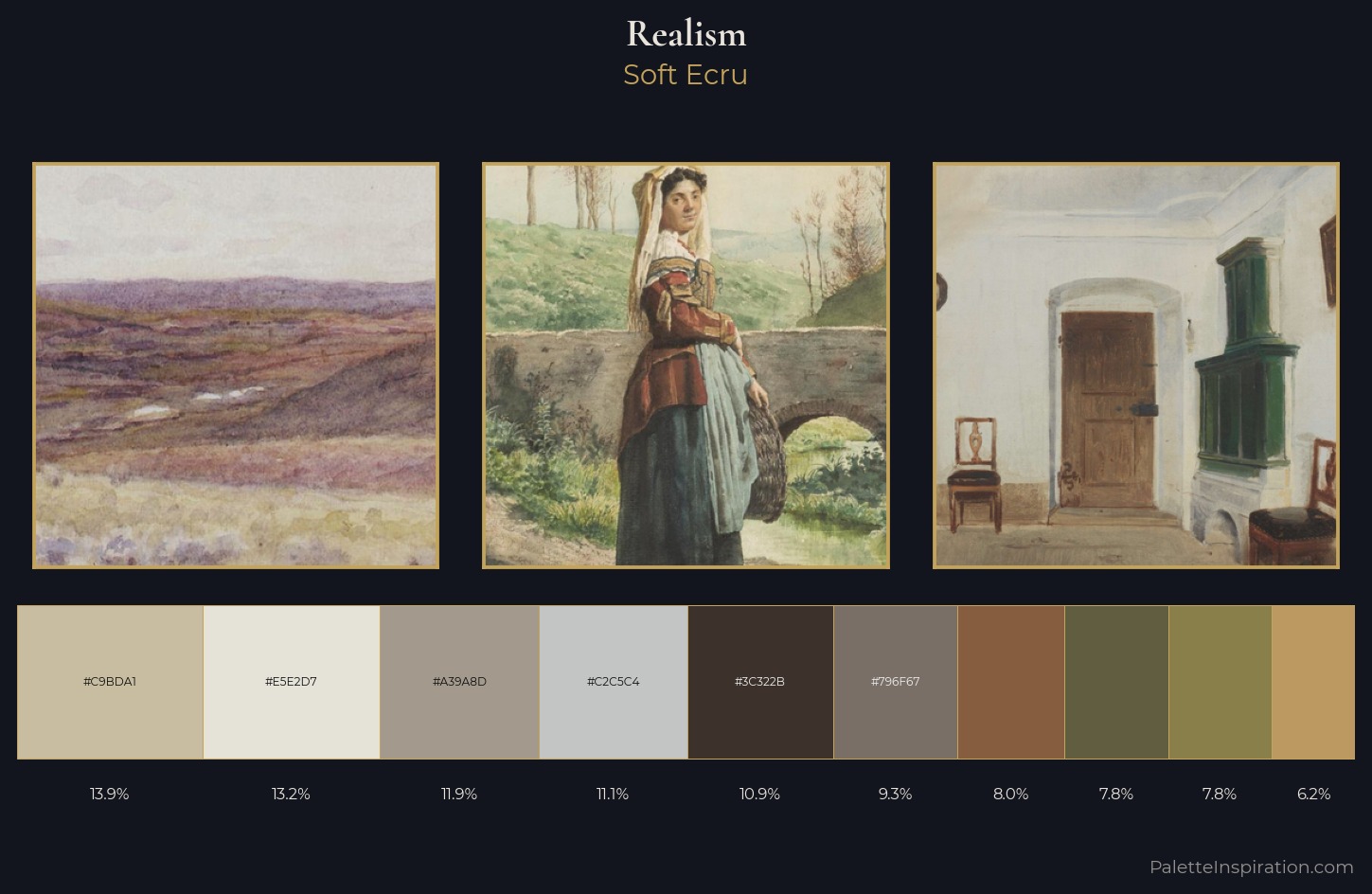 Realism Palette 4 — Soft Ecru
