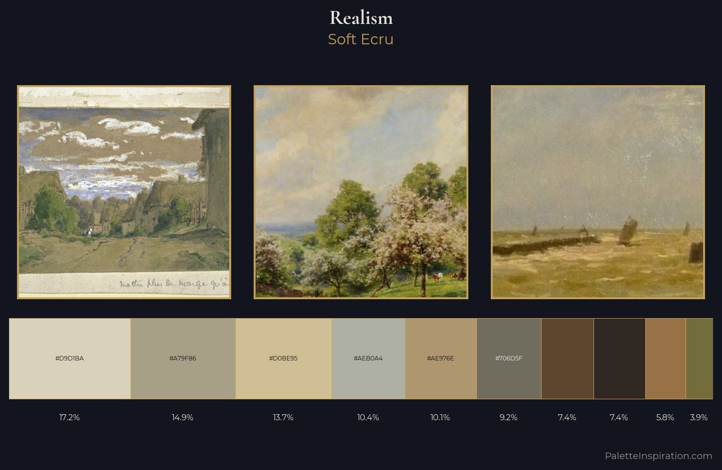 Realism Palette 8 — Soft Ecru