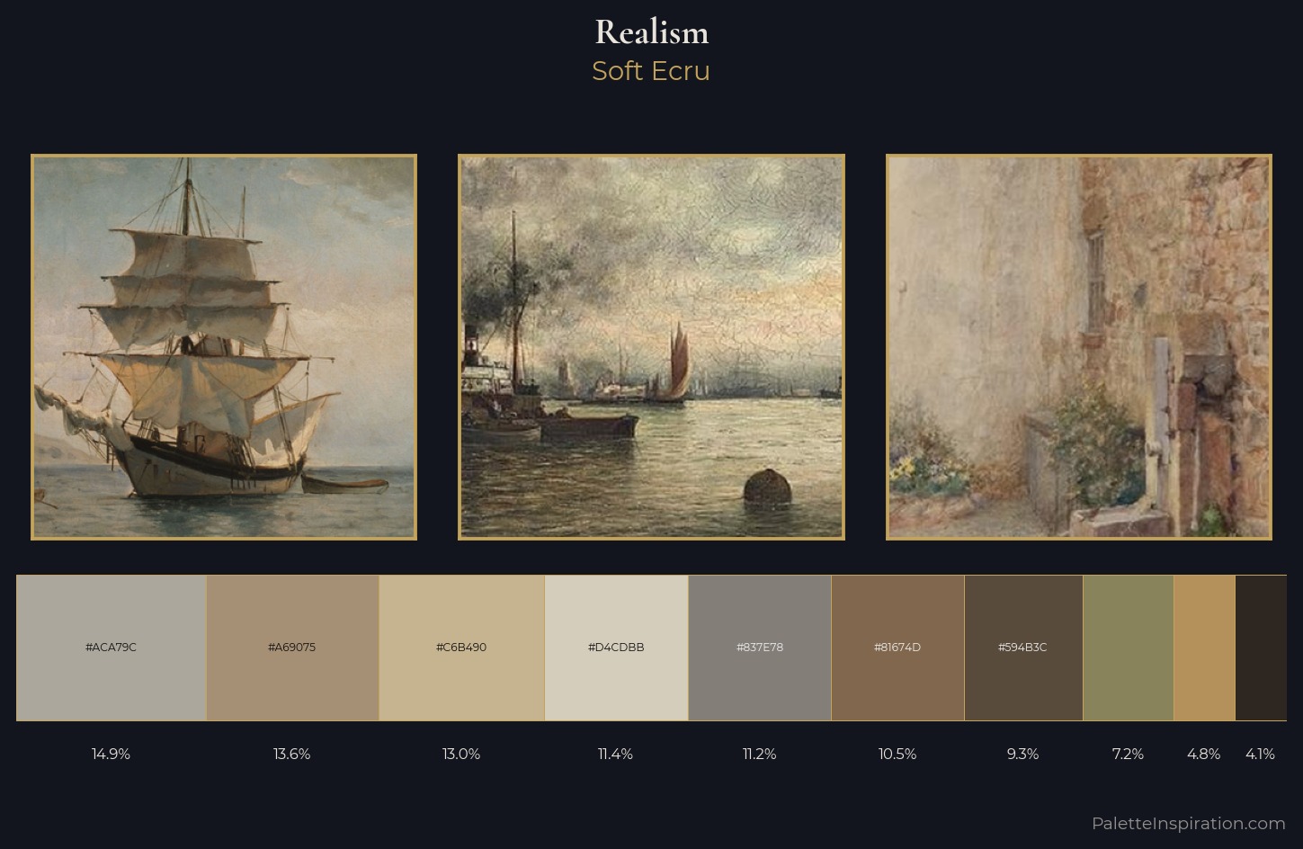 Realism Palette 9 — Soft Ecru