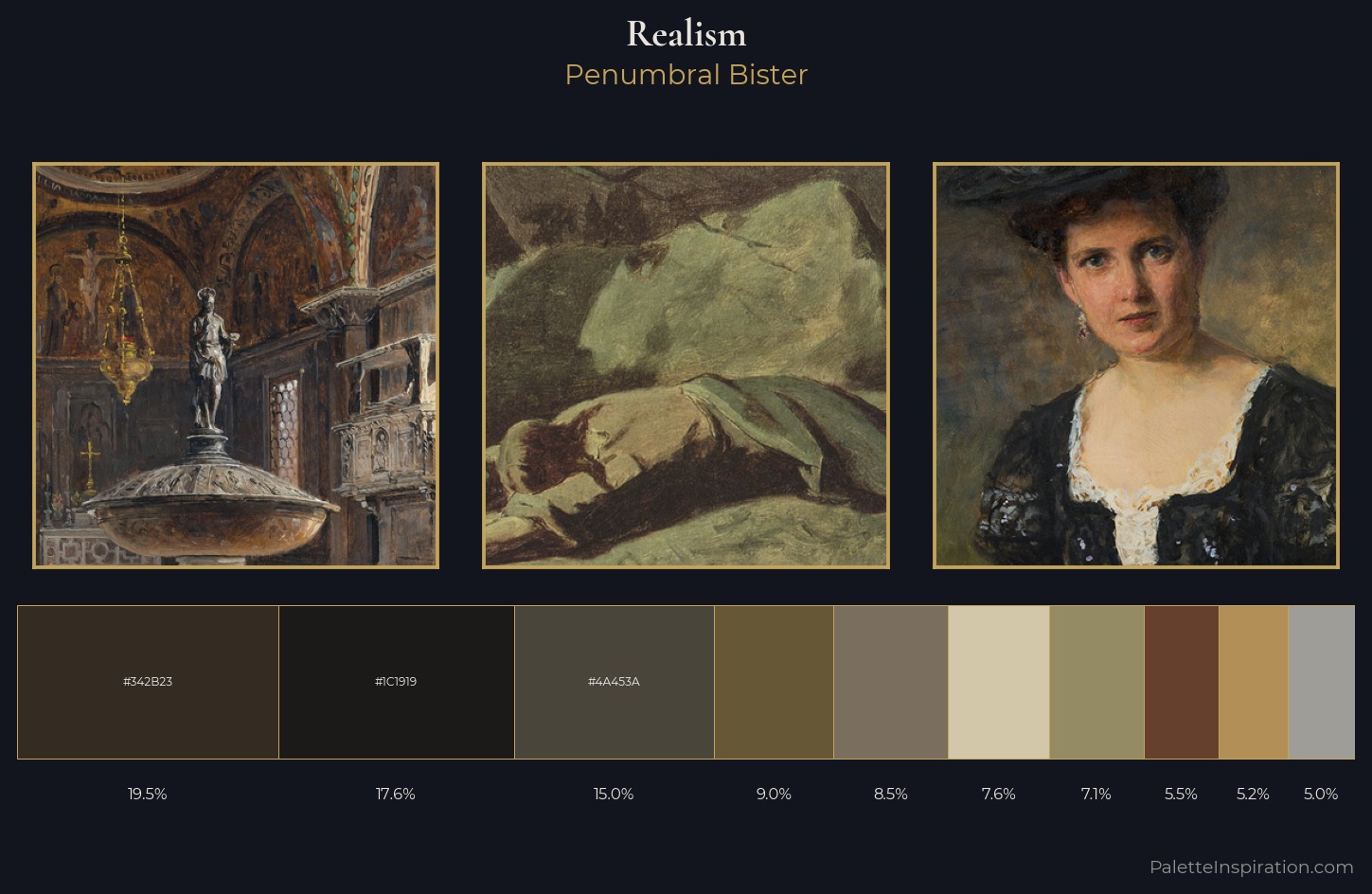 Realism Palette 31 — Penumbral Bister
