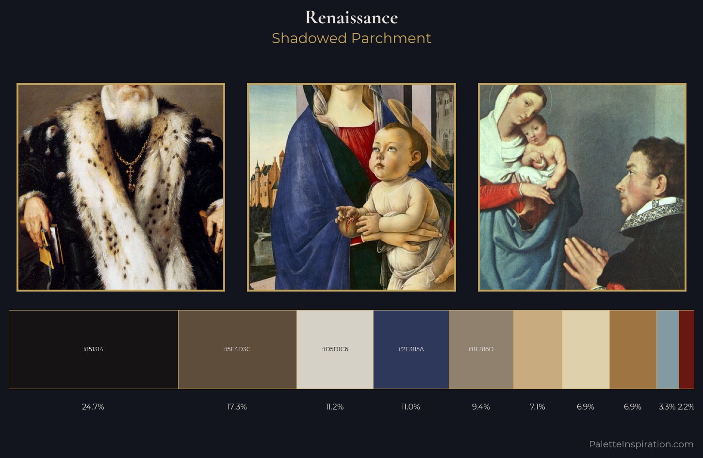 Renaissance Color Palette