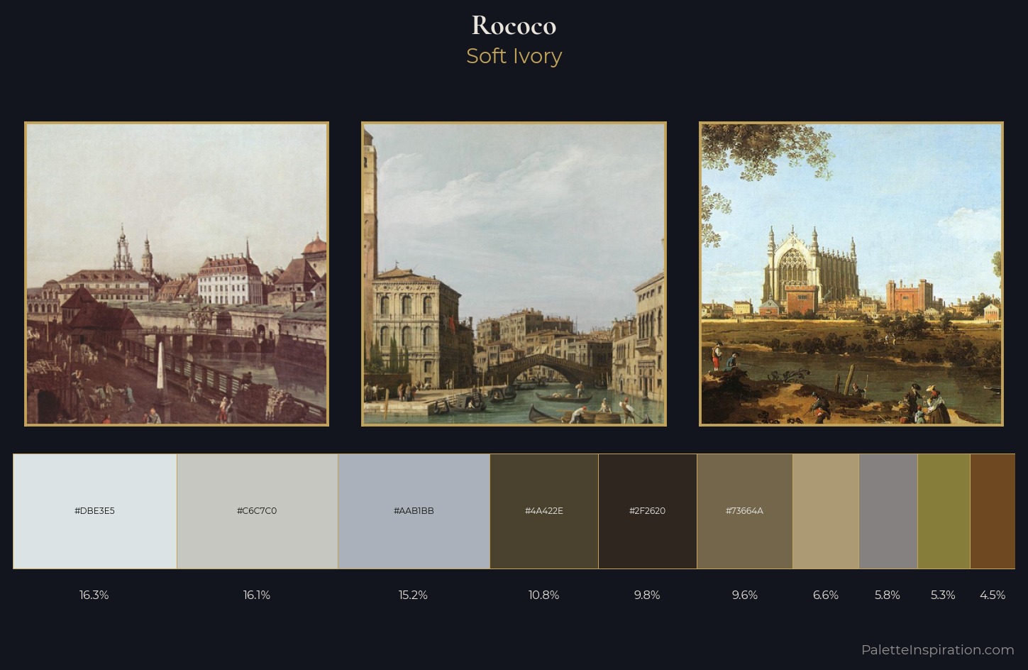 Rococo Palette 5 — Soft Ivory