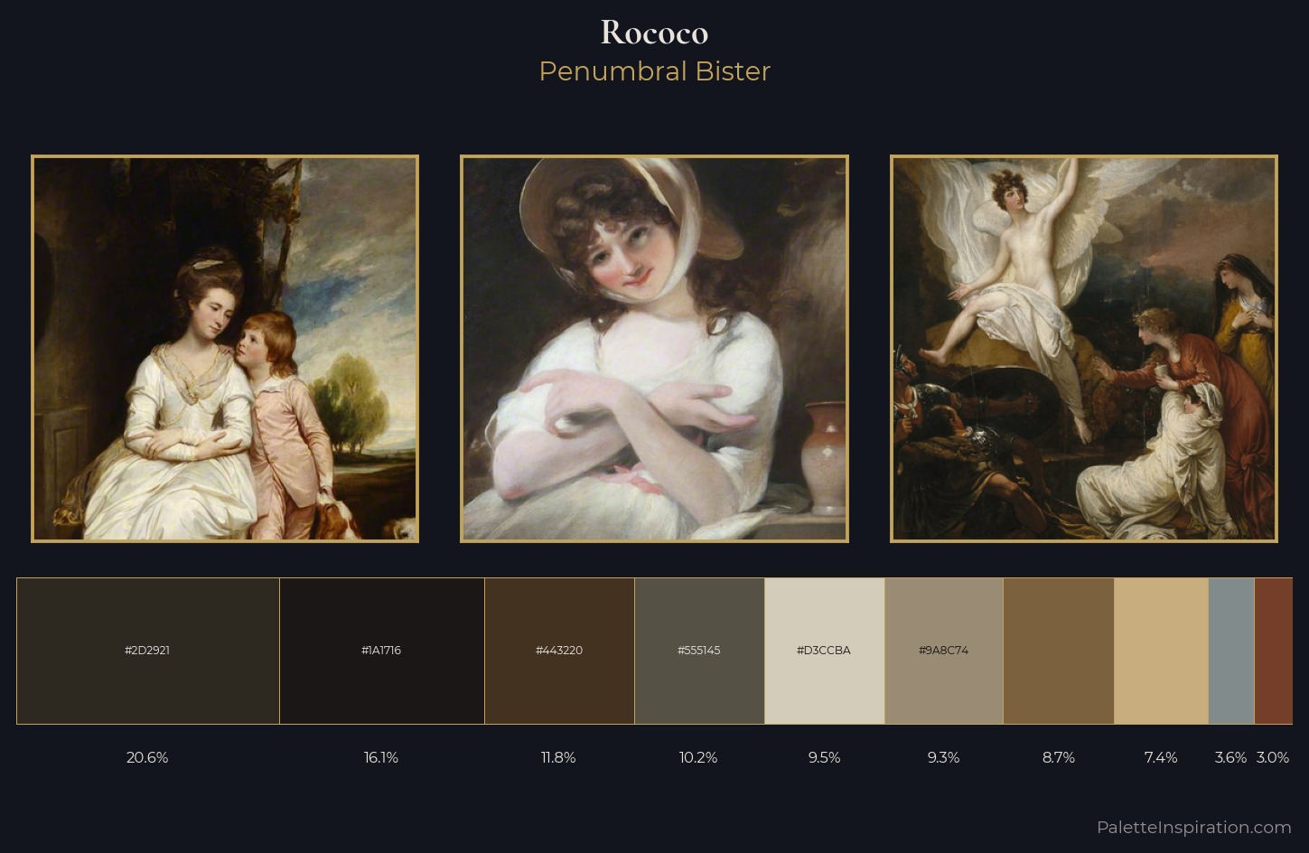 Rococo Palette 29 — Penumbral Bister