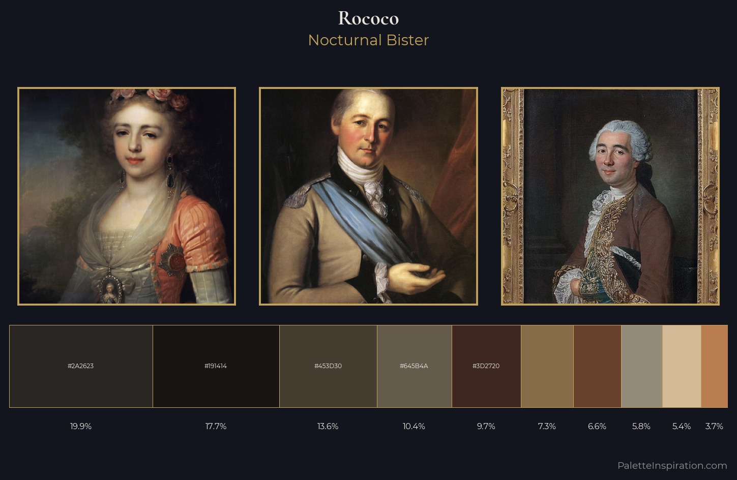Rococo Palette 38 — Nocturnal Bister
