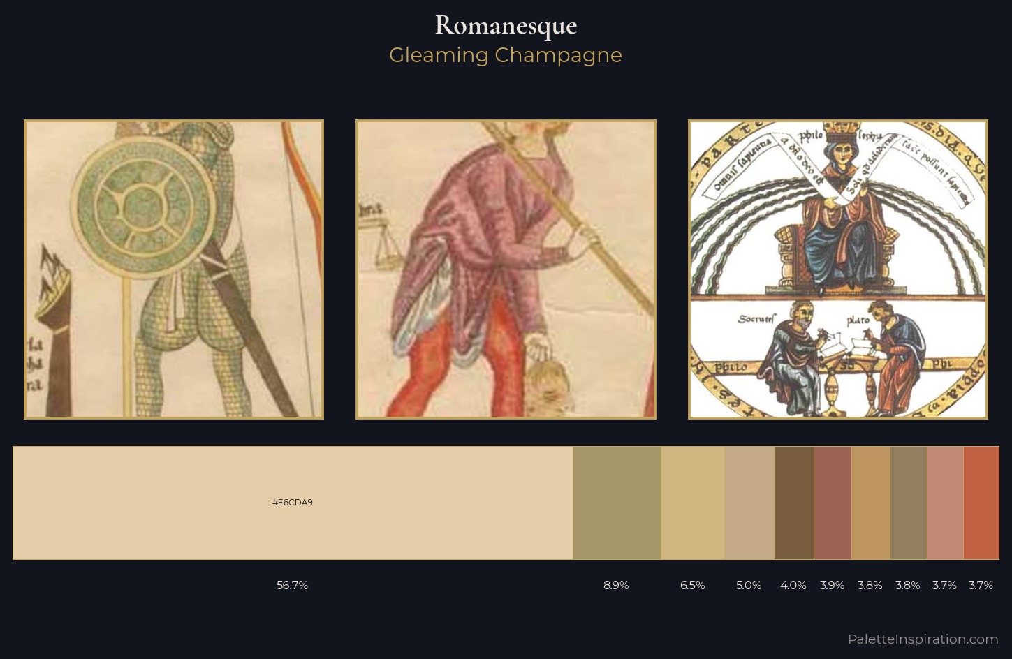 Romanesque Color Palette