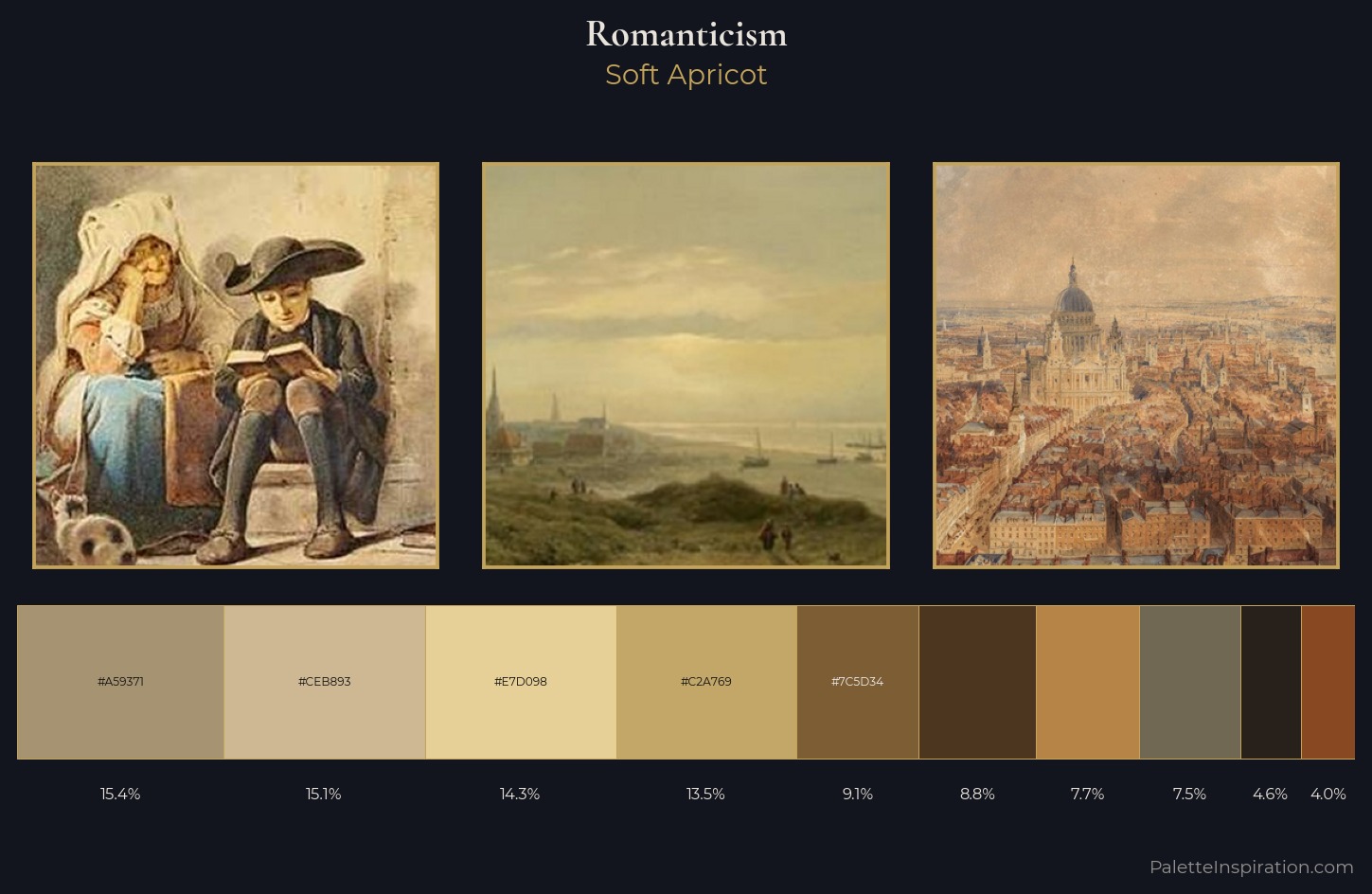 Romanticism Palette 12 — Soft Apricot