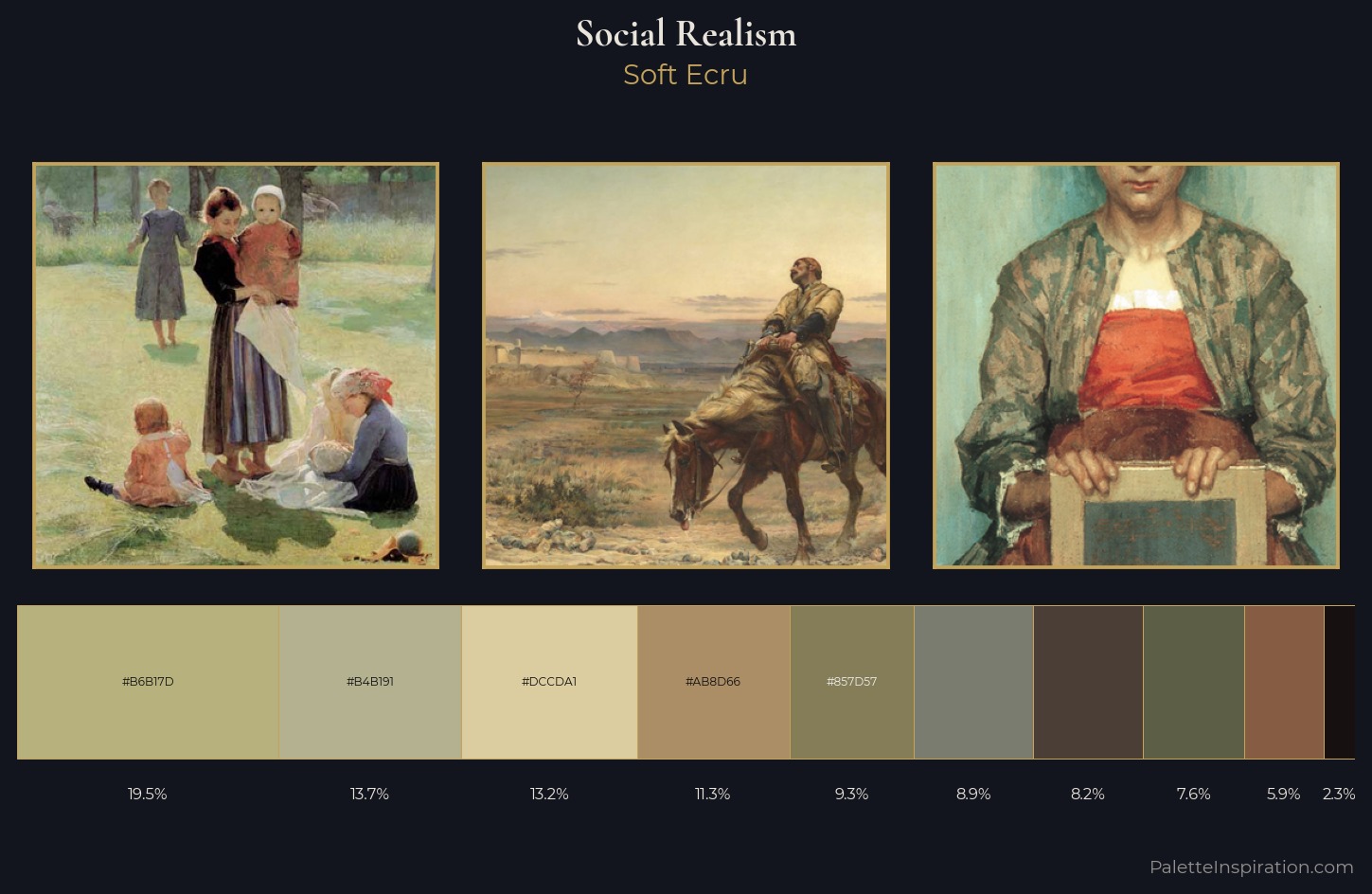Social Realism Color Palette