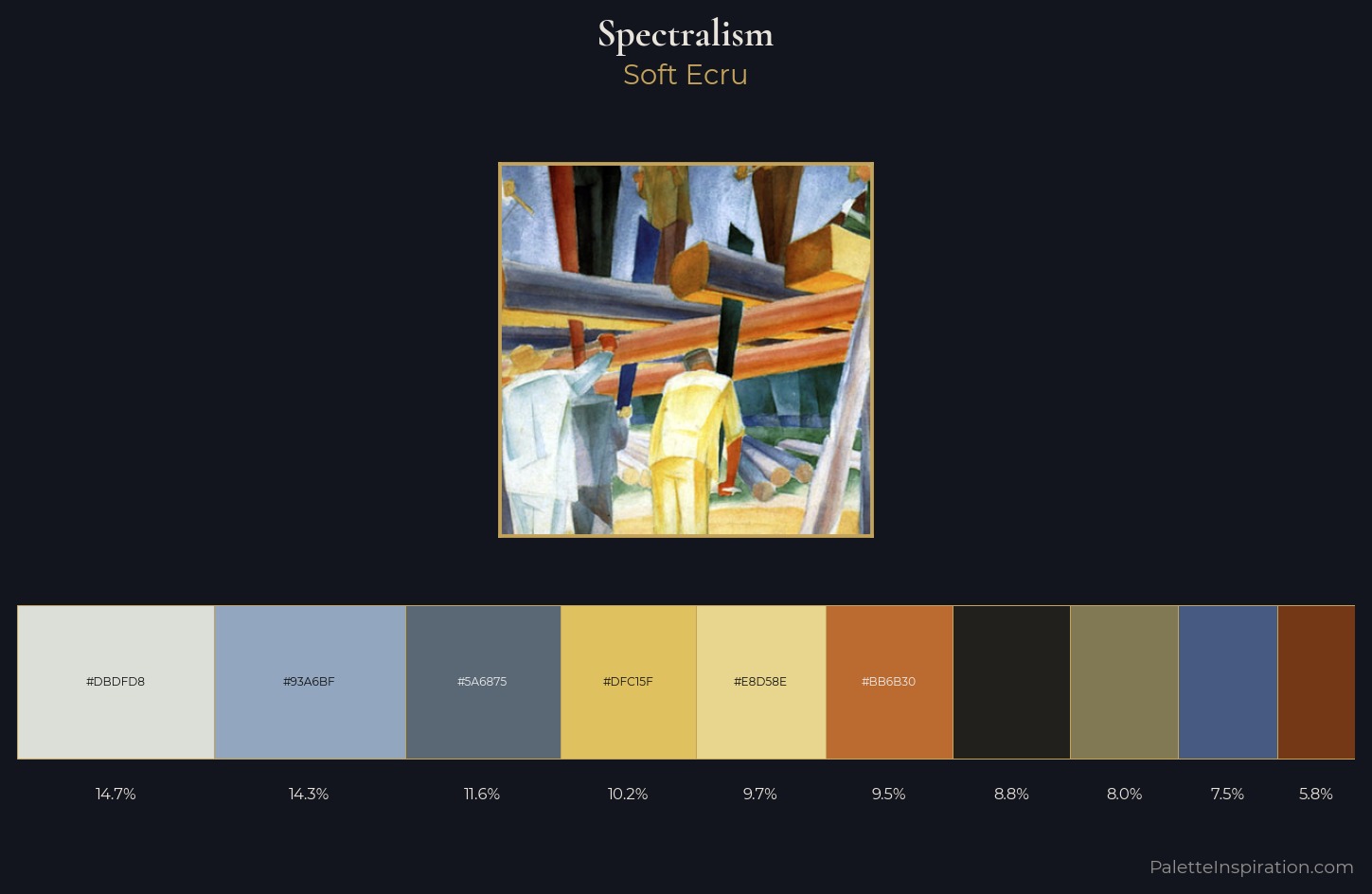 Spectralism Palette 2 — Soft Ecru
