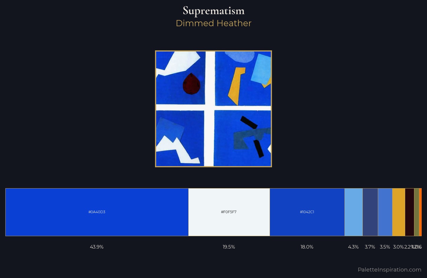 Suprematism Palette 8 — Dimmed Heather