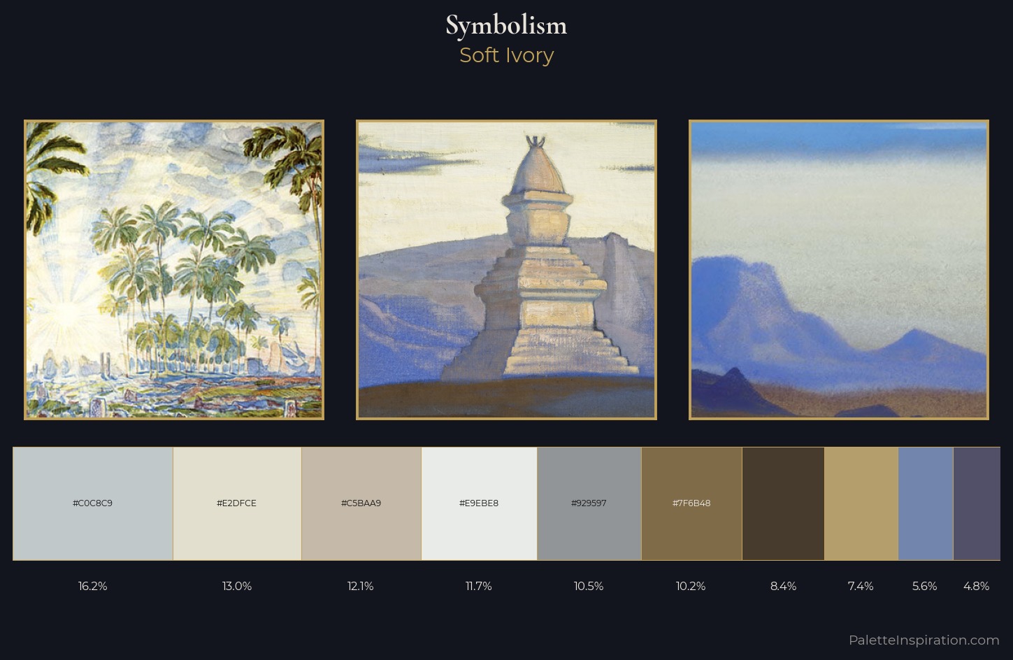Symbolism Palette 4 — Soft Ivory
